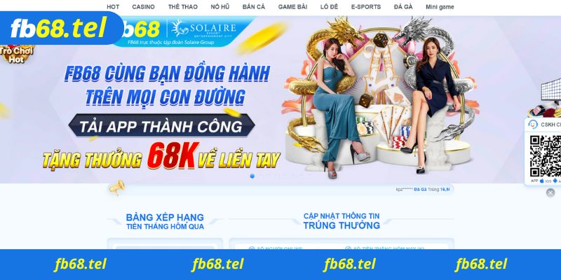 Nhà cái Fb68, uy tín hàng đầu Việt Nam